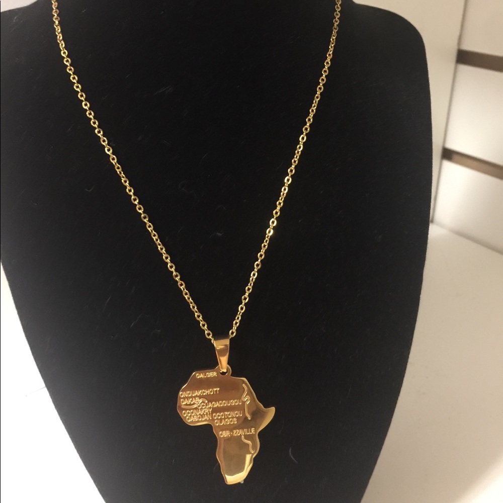Africa necklace